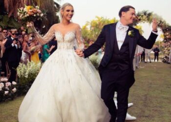 Entre celebridades, Lele Pons y Guaynaa se casaron en Miami (+Fotos)