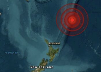 Un terremoto de magnitud 7.0 sacude las aguas del norte de Nueva Zelanda