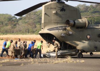 Panamá y EEUU hacen ejercicios humanitarios en Darién