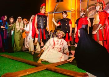 "Jesús de Nazaret: El Musical" celebró su décimo aniversario con presentaciones en exteriores