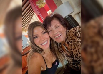 Catherine Fulop se reencontró con su madre en República Dominicana