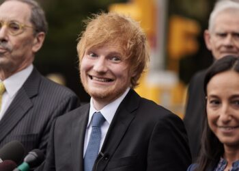 Jurado absuelve a Ed Sheeran por la acusación de plagio a Marvin Gaye