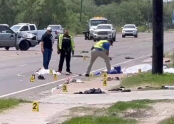 Cuatro migrantes venezolanos murieron, tras ser arrollados en Texas