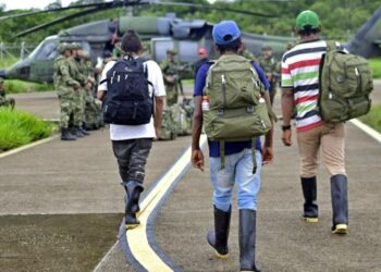 100 indígenas en Colombia se unen a la búsqueda de los niños perdidos