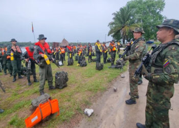 FAN detuvo a seis extranjeros que practicaban minería ilegal en Amazonas
