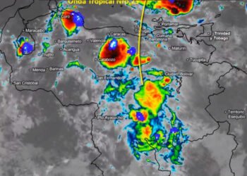 Inameh prevé nubosidad y lluvias para este sábado 29-Jul