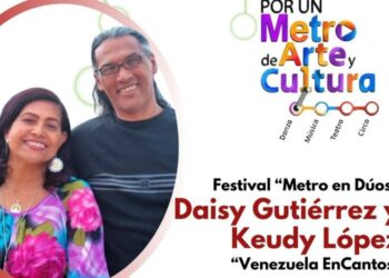 Daisy Gutiérrez y Keudy López se presentarán en el Festival "Metro en Dúos"