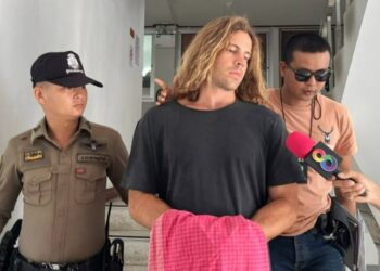 Daniel Sancho recibe la primera visita de su abogado en la cárcel de Koh Samui