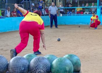Desde este sábado se disputan los cuartos de final de Nacional de Bolas Criollas