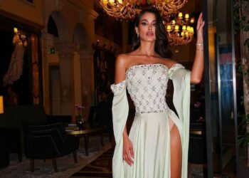 Michell Roxana Castellanos se destacó en el New York Fashion Week