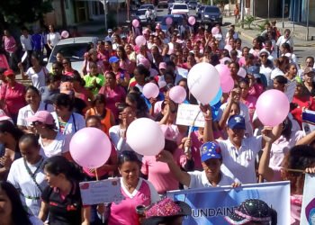 <strong>Con despistajes y eventos deportivos se </strong><strong>realizó</strong><strong> la semana de la prevención del cáncer de mama</strong><strong> en Cumaná</strong>