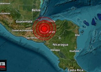 Honduras registró un sismo de magnitud 5 sin reporte de daños o víctimas