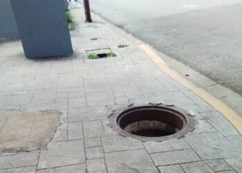Denuncian que zona peatonal alrededor de la Catedral de Maturín tiene "trampas"
