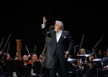 Plácido Domingo se reencontró con el público venezolano en el Poliedro de Caracas