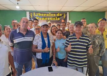 Liberales de Venezuela en Guanipa reiteró su apoyo a María Corina Machado