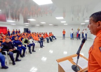 Protección Civil cerró semana aniversaria con un acto central realizado en Cáritas