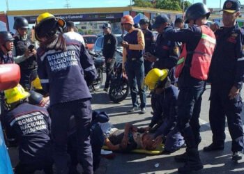 Un muerto y un herido fue el saldo de un accidente de tránsito en elevado de Cumaná