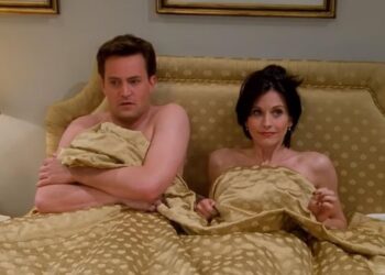 Courteney Cox recuerda a Matthew Perry con una divertida escena juntos en "Friends"