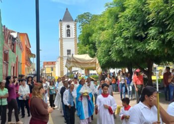 Conmemoraron 428 años de la aparición de la Virgen del Socorro
