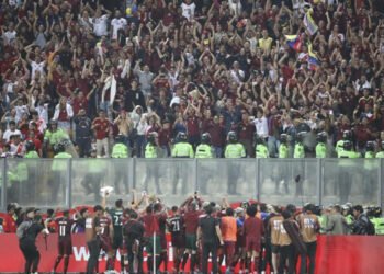 La Policía Nacional de Perú niega haber agredido a jugadores de la selección de Venezuela