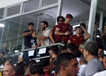 Artistas e influencers acudieron al Monumental de Maturín para ver el partido de La Vinotinto