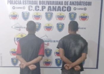 Jóvenes fueron capturados por hurto en Anaco (+Fotos)