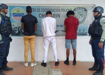 Arrestaron a cinco sujetos en Puerto La Cruz por el delito de lesiones