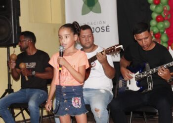 Niños de Paria le cantaron a la región en el cuarto festival organizado por la Fundación San José