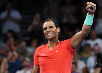 Rafael Nadal se impone a Dominic Thiem en su primer partido individual después de un año