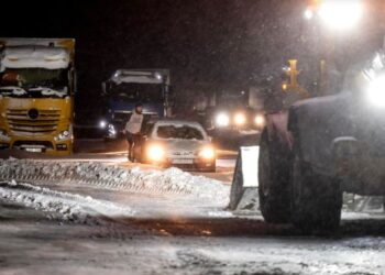Caos por nieve y temperaturas extremas en Suecia, Finlandia y Dinamarca