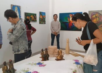 Inauguran exposición en el Ateneo de Carúpano por aniversario de Escuela Internacional de Arte