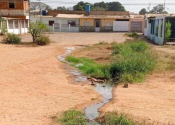 Desborde aguas servidas afecta a vecinos de Inavi en El Tigre
