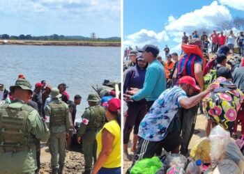 Fanb evacúa a casi 400 personas de mina ilegal colapsada en Bolívar