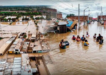 Las lluvias e inundaciones dañan viviendas, carreteras e infraestructura en norte de Perú