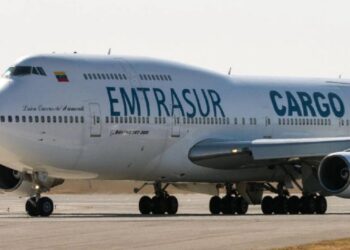 Avión venezolano-iraní dejó Buenos Aires y partió a Estados Unidos