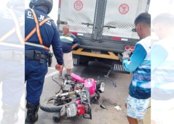 Colisión dejó un muerto en el puente La Volca de Barcelona