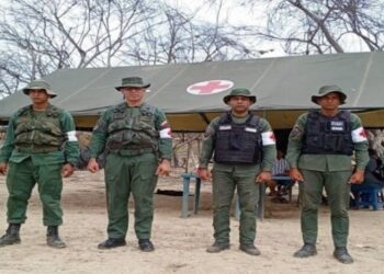 FANB desplegada para evacuar mineros ilegales en “La Bulla Loca” en Bolívar 