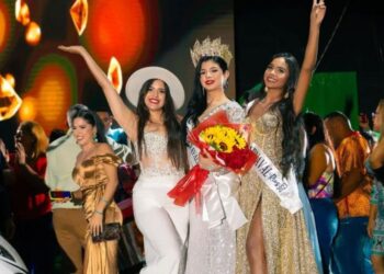 Valeria Yegres fue coronada como Reina de los Carnavales en Anaco (+Fotos)