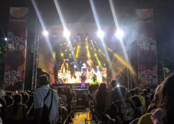 El Mostacho Fest presentó una variedad de artistas en la plaza Libertadores de Barcelona