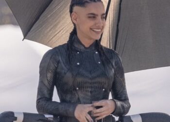 María Gabriela De Faría se mostró por primera vez como villana en el set de Superman (+Fotos)