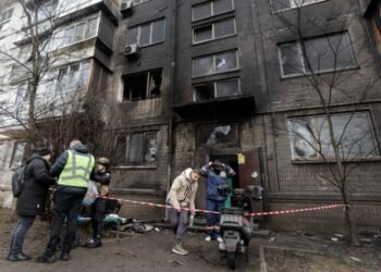 Rusia ataca Kiev, Ucrania, con varios misiles