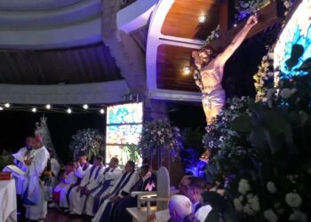 Feligresía anzoatiguense protagonizó peregrinación en honor al Cristo de Jose (+Fotos)
