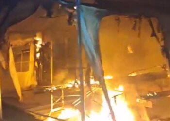 Migrantes irregulares vandalizan estación de recepción migratoria en Darién