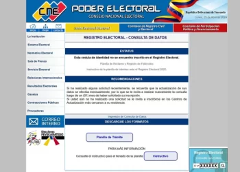 Nuevos inscritos reportan que no aparecen en Registro Electoral preliminar del CNE