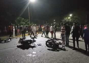 Sucre | Un joven murió y dos personas resultaron heridas en choque de motos en Yaguaraparo