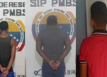 Tres sujetos fueron detenidos por presunta violencia contra la mujer