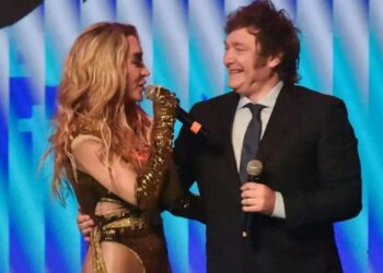 El presidente de Argentina Javier Milei y la actriz Fátima Flórez se separan