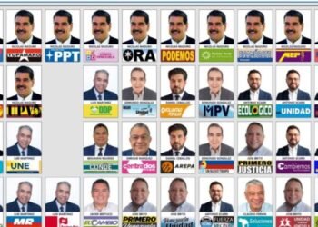 CNE publica tarjetón oficial con 10 candidatos de cara a las elecciones presidenciales