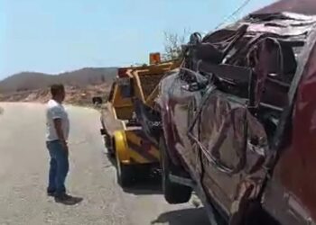 Primera dama de Sucre resultó con dos fracturas producto de accidente de tránsito