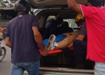 Accidente de moto en la Troncal 10 de Sucre dejó tres heridos